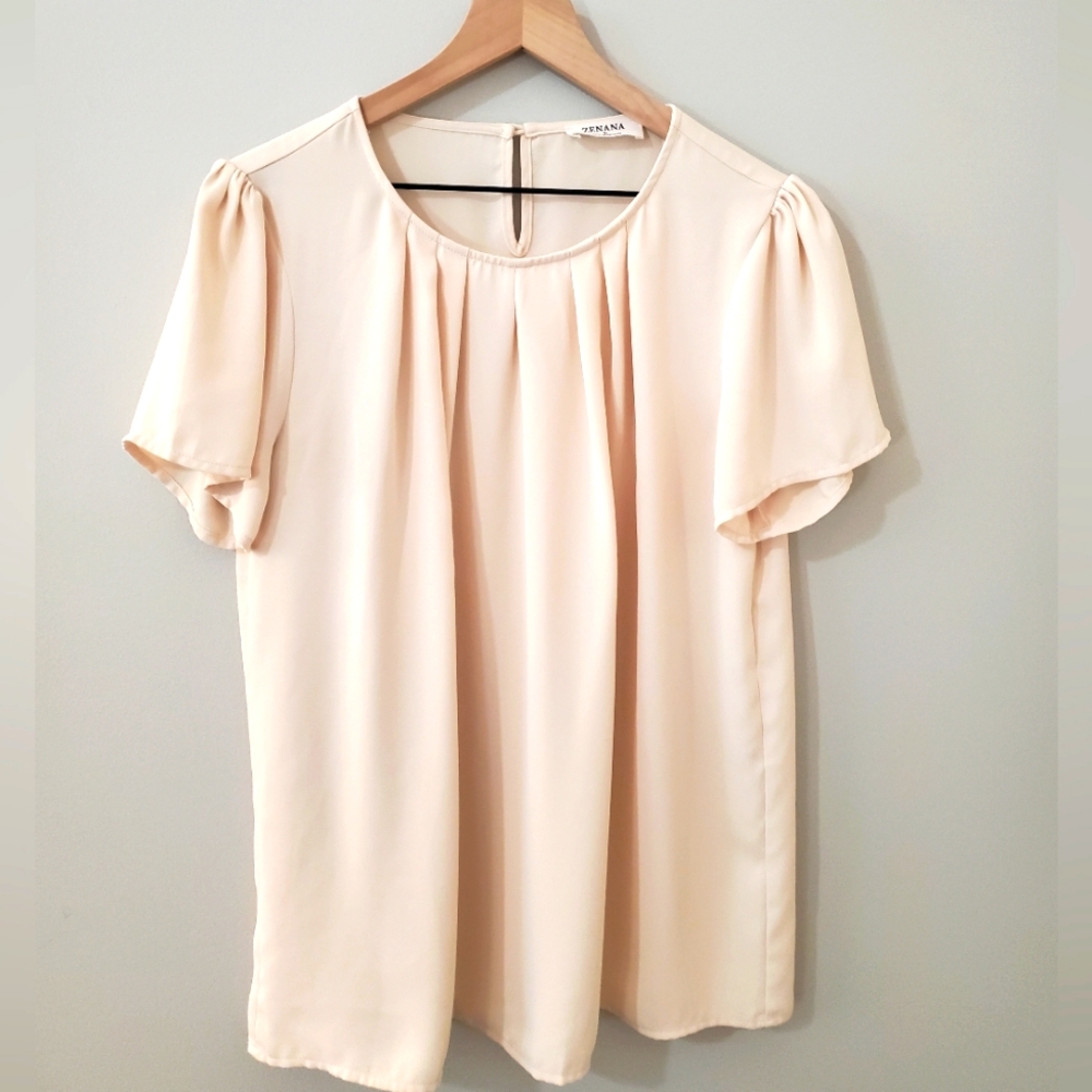 Zenana Cream Blouse